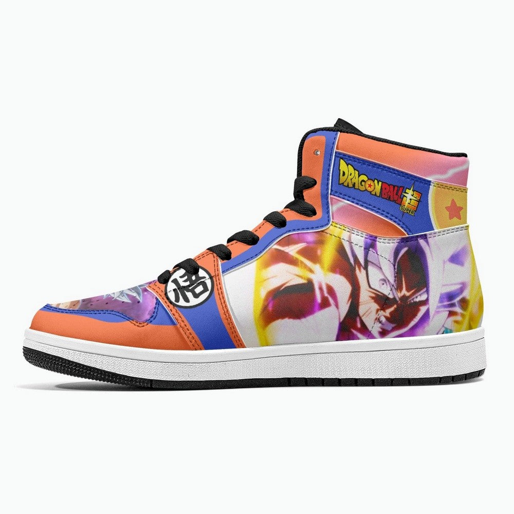 Ultra Instinct Goku Dragon Ball Super JD1 High Top Shoes