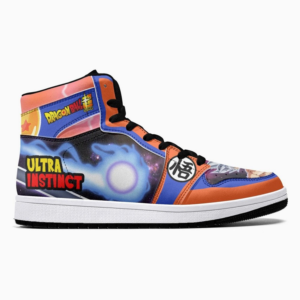 Ultra Instinct Goku Dragon Ball Super JD1 High Top Shoes