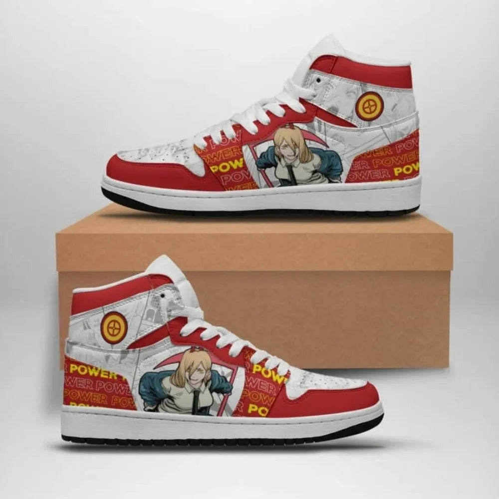 Power Chainsaw Man Special High Top Shoes