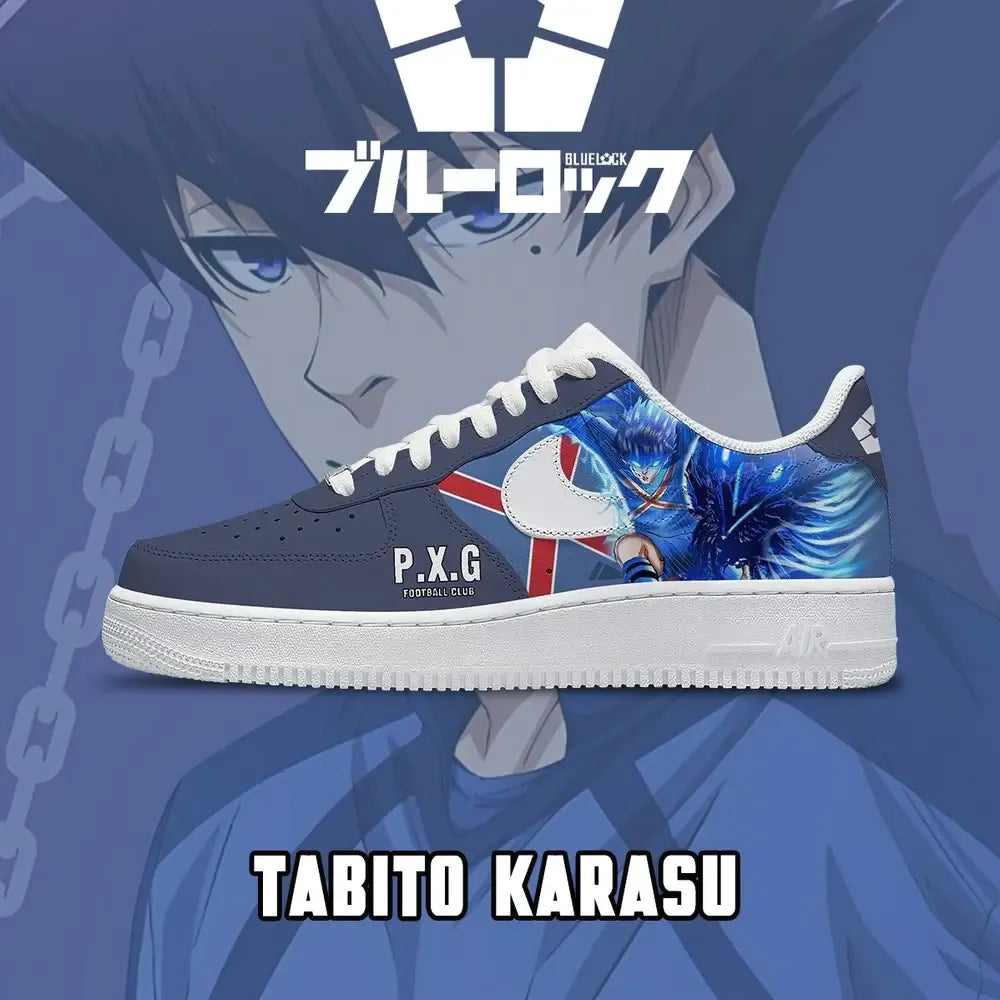 Tabito Karasu V.1 Blue Lock Low Top Shoes