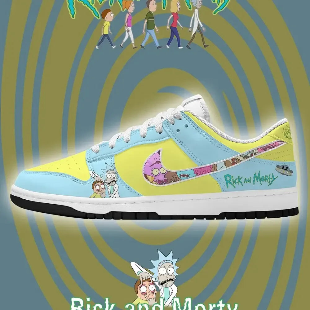 R M V.13 Rick and Morty Low Top Shoes