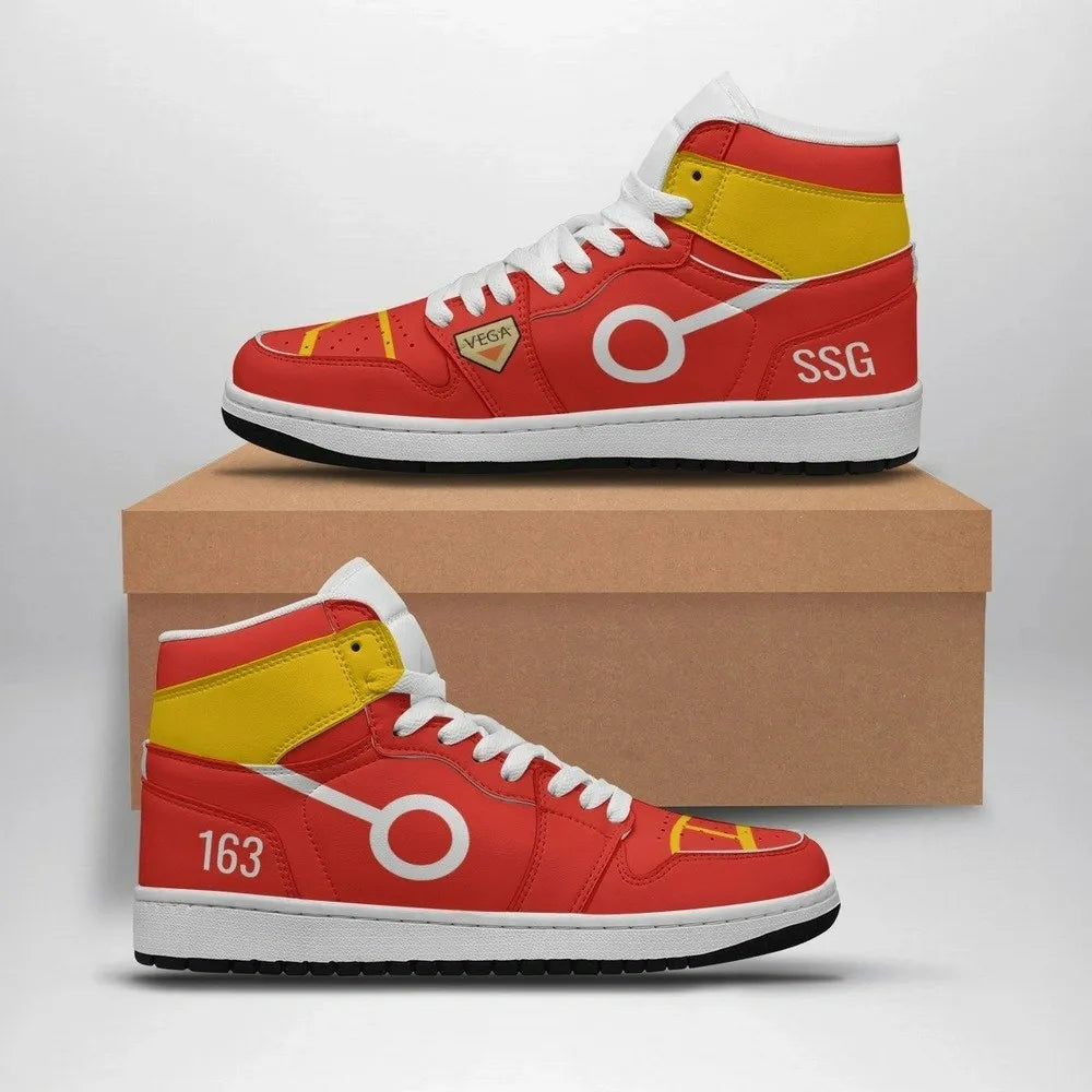 Luffy Egghead One Piece Special High Top Shoes