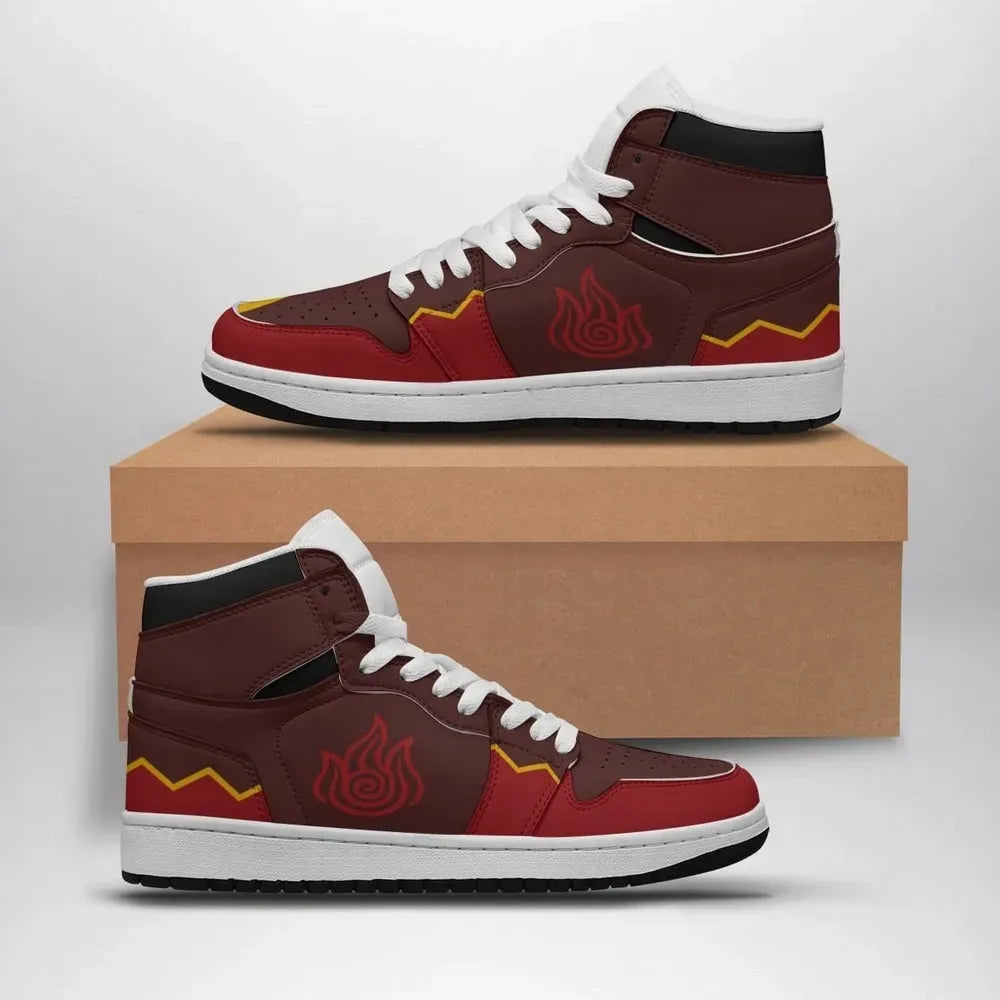 Firebender Avatar Special High Top Shoes