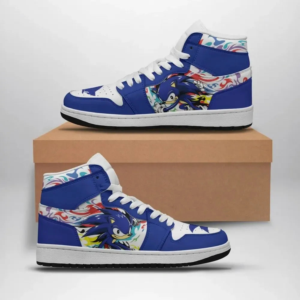 Sonic Speedster Sonic The Hedgehog Special High Top Shoes