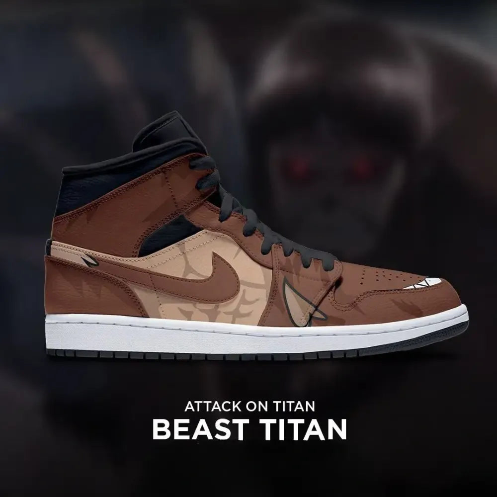 Beast Titan Attack on Titan Edition High Top Shoes