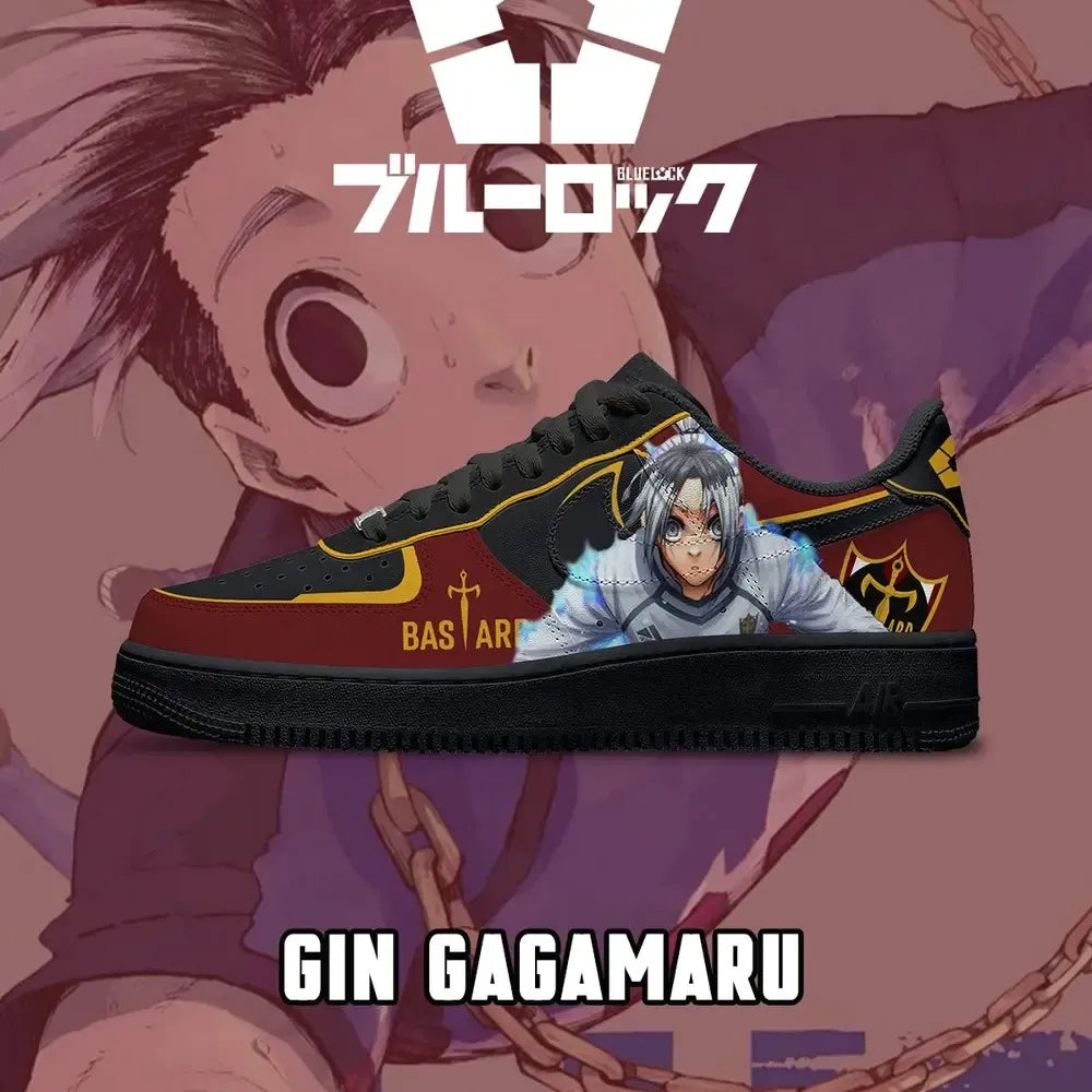 Gin Gagamaru V.1 Blue Lock Low Top Shoes