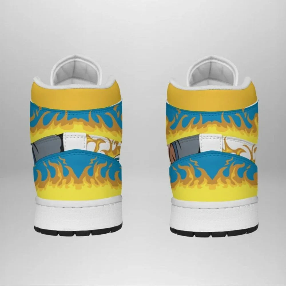 Netero Fire Hunter x Hunter Special High Top Shoes