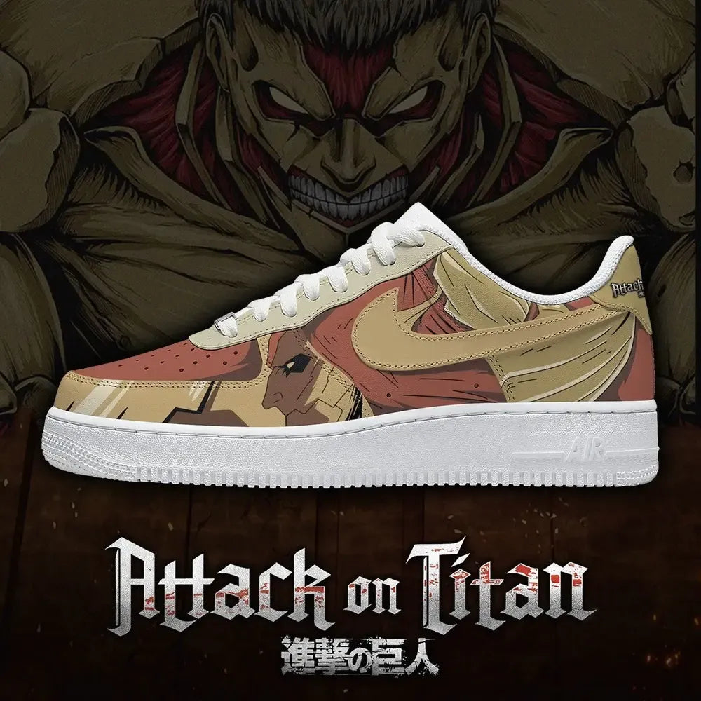 Armored Titan V.2 Attack on Titian Special Edition Lowtop Shoes