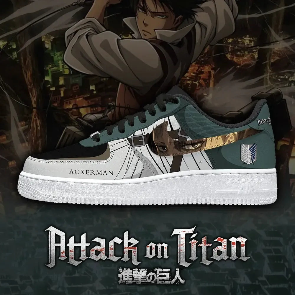 Levi's Ackermann V.1 Attack on Titian Special Edition Lowtop Shoes