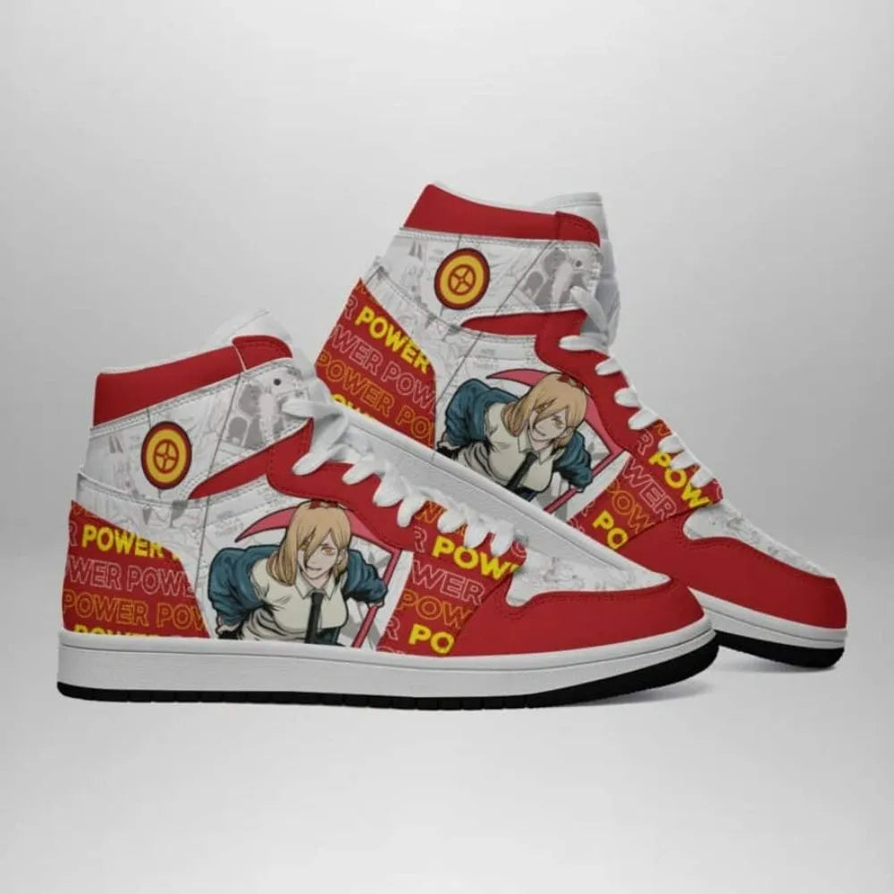 Power Chainsaw Man Special High Top Shoes