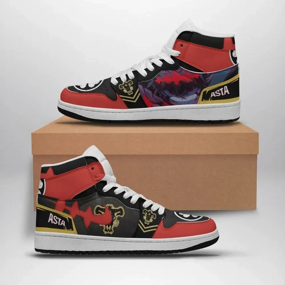Asta Black Cover Special High Top Shoes