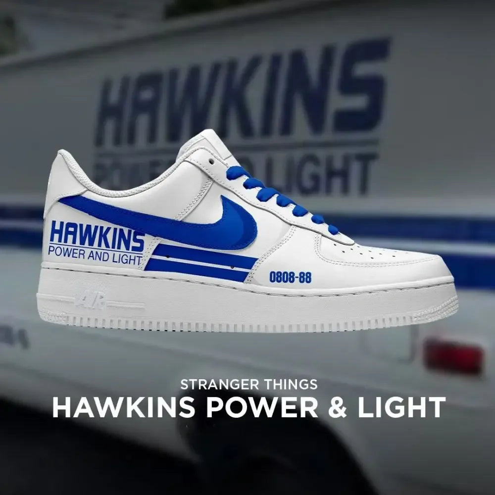 Hawkins Power & Light Stranger Things Low Top Shoes