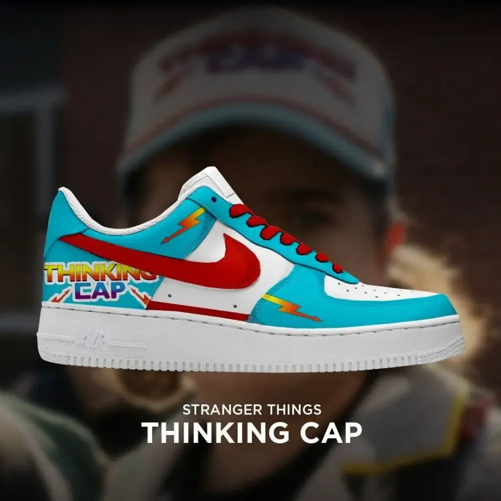 Thinking Cap Stranger Things Low Top Shoes