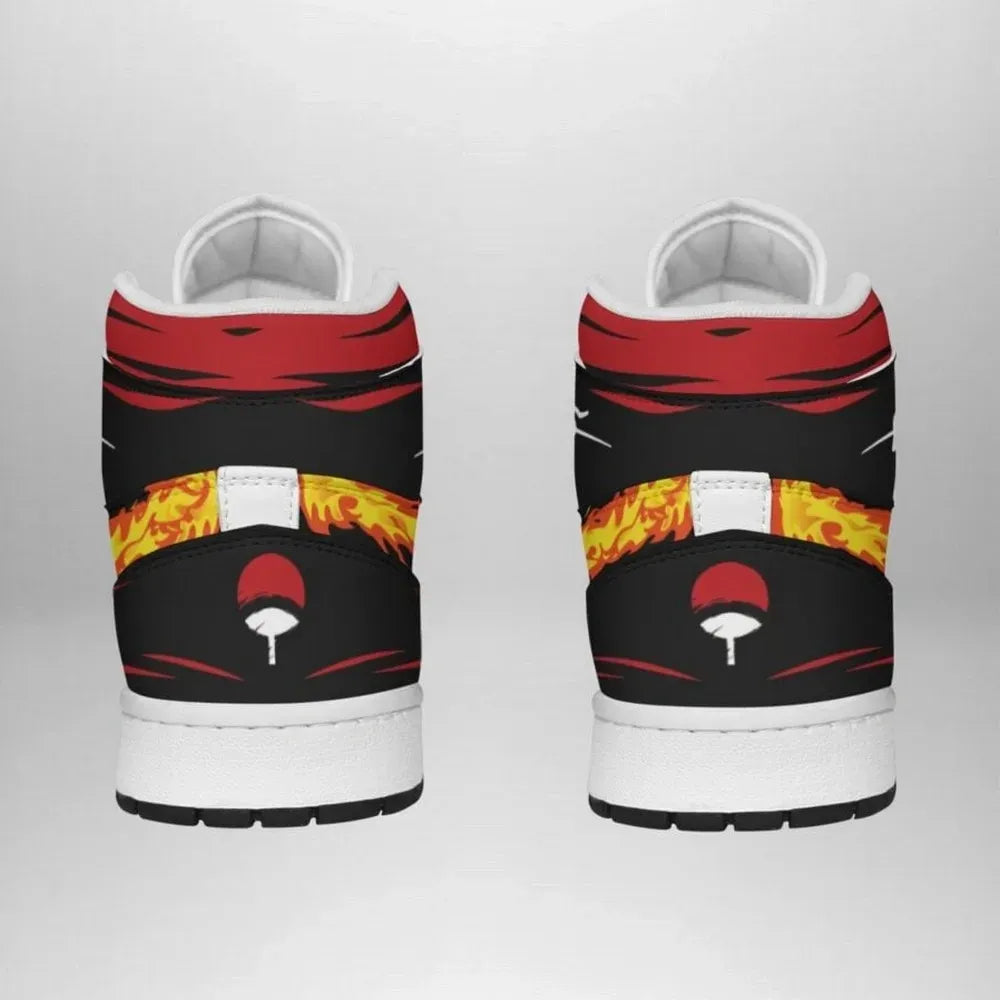 Itachi Clan Fireball V2 Akatasuki High Top Shoes