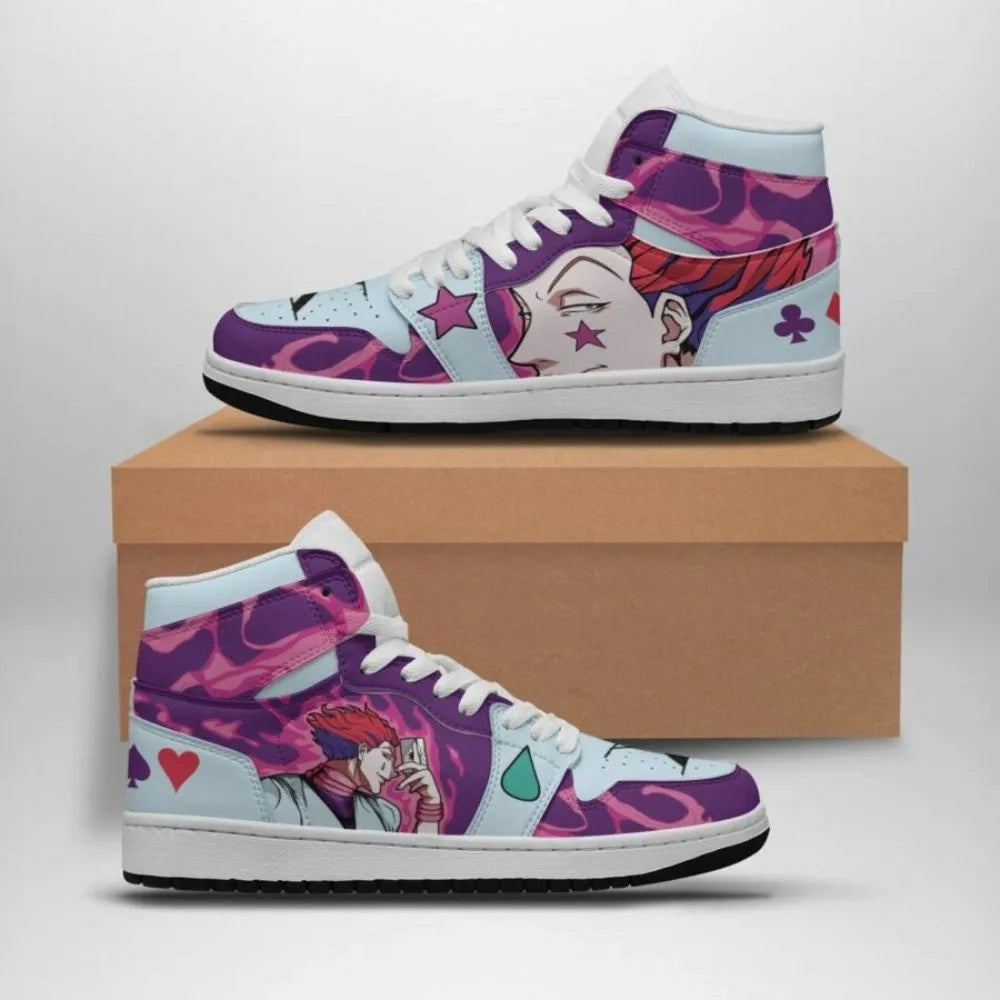 Hisoka Aura Hunter x Hunter Special High Top Shoes