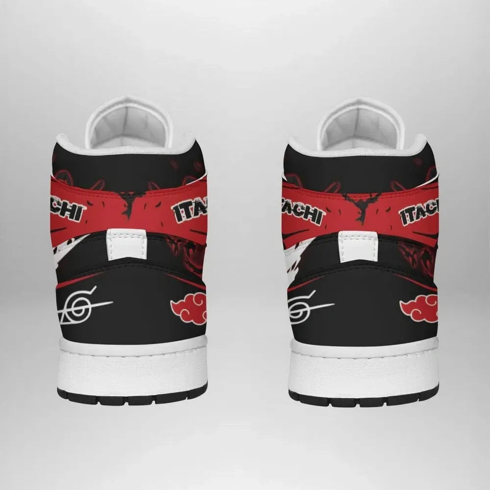 Itachi Akatsuki Akatasuki High Top Shoes