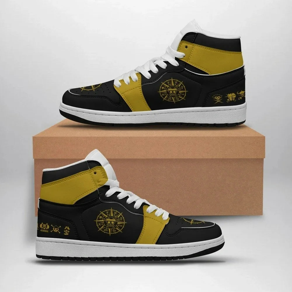 Straw Hat Grand Fleet One Piece Special High Top Shoes