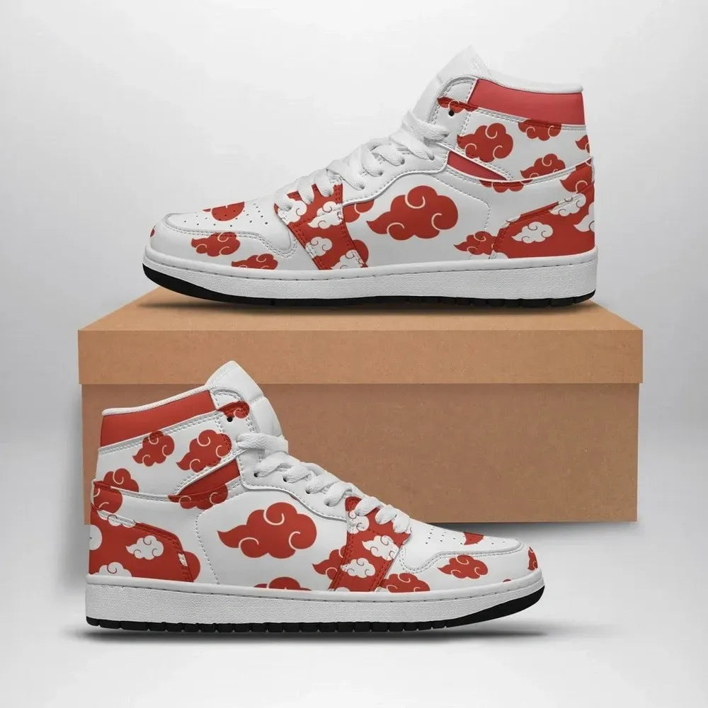 Akatsuki White Akatsuki High Top Shoes