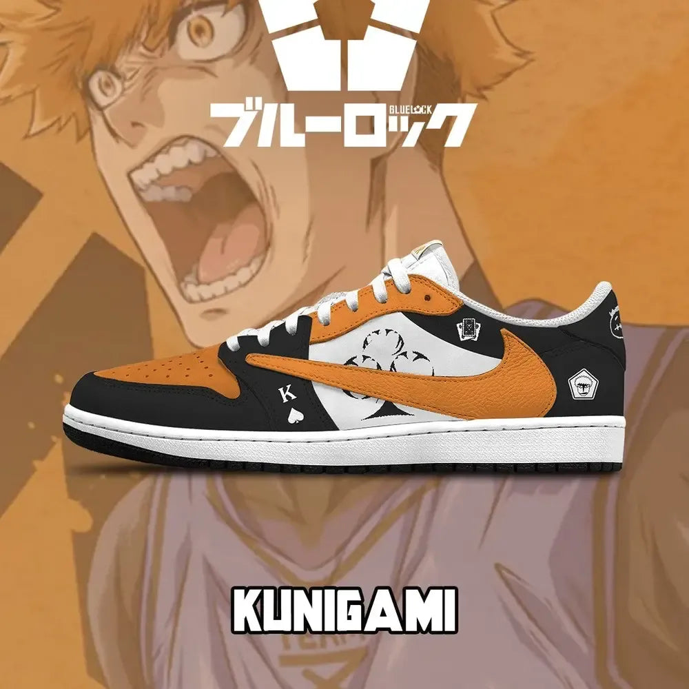 Rensuke Kunigami V.2 Blue Lock Low Top Shoes