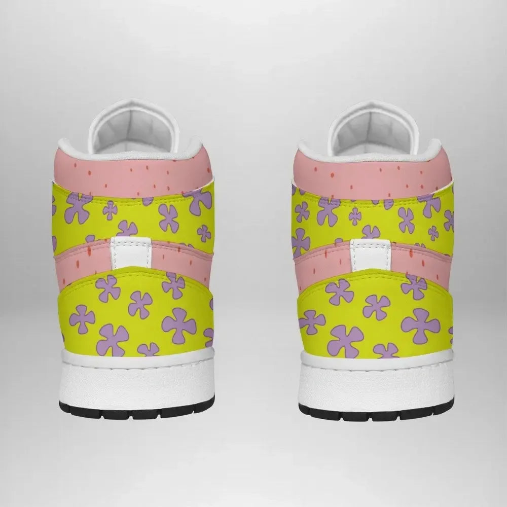 Patrick Outfit Spongebob Squarepants Special High Top Shoes