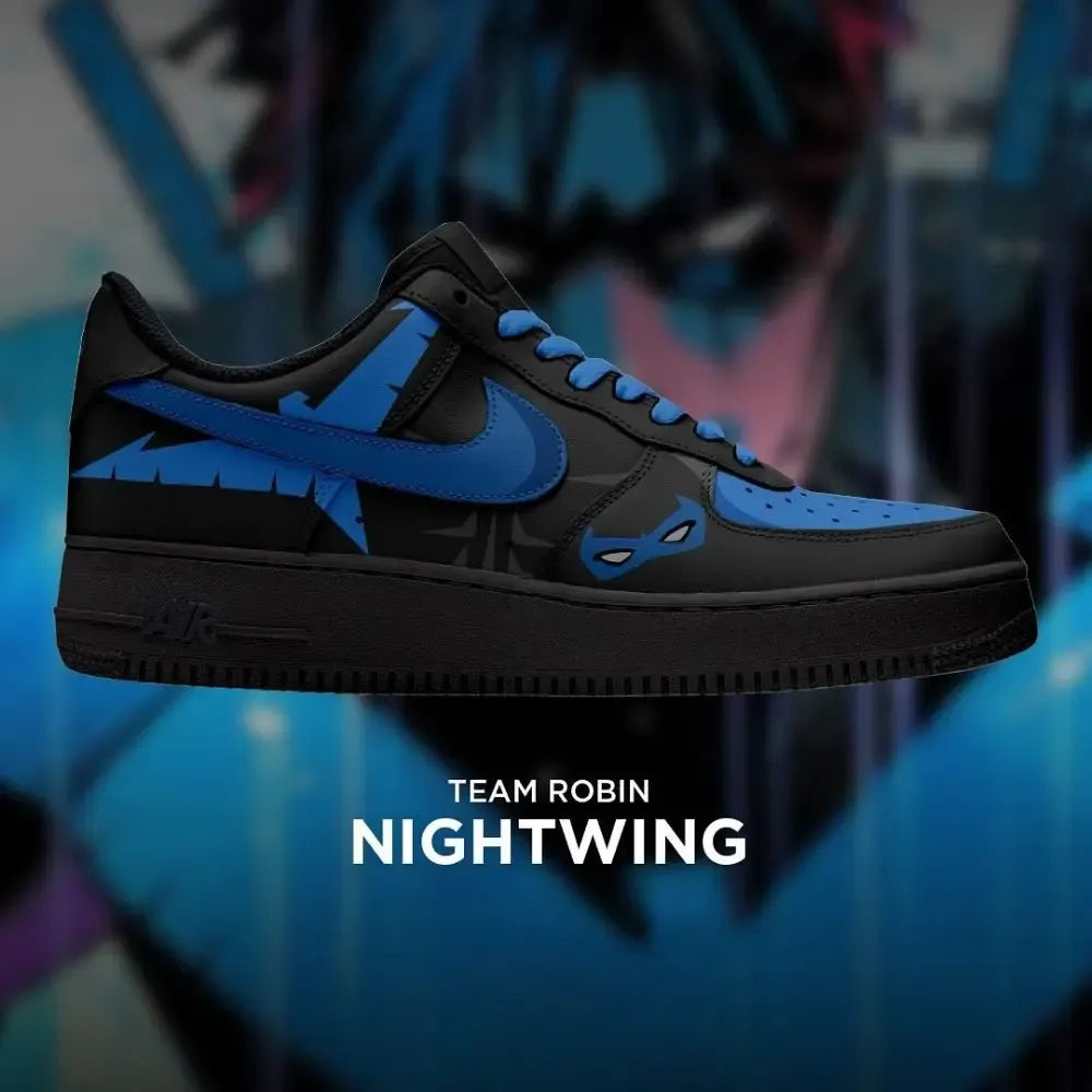 Nightwing No.2 Teen Titans Low Top Shoes