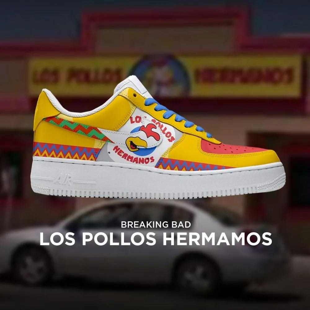 Los Pollos Hermamos Breaking Bad Low Top Shoes