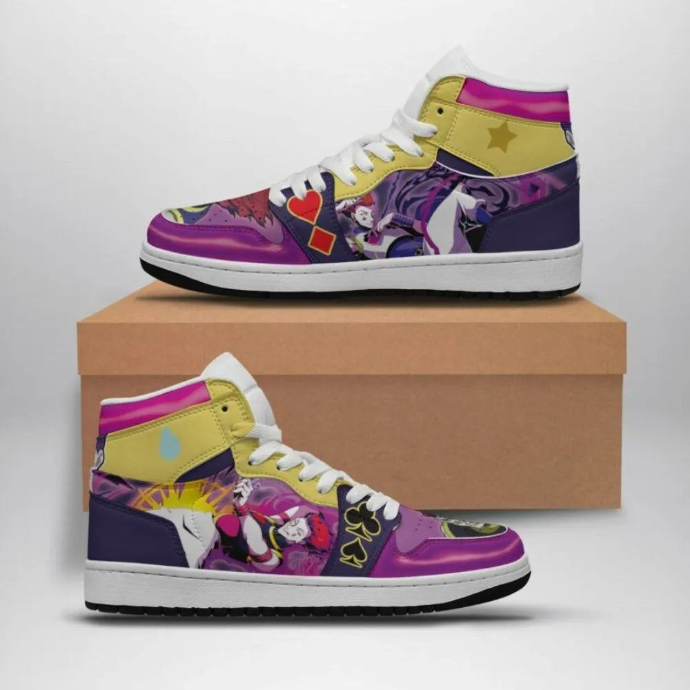 Hisoka V.2 Hunter x Hunter Special High Top Shoes