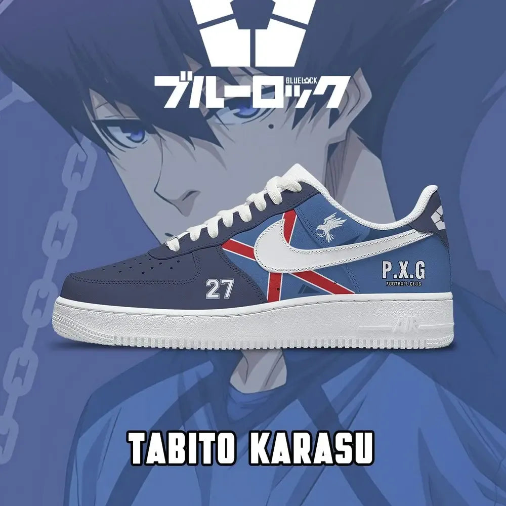 Tabito Karasu V.2 Blue Lock Low Top Shoes