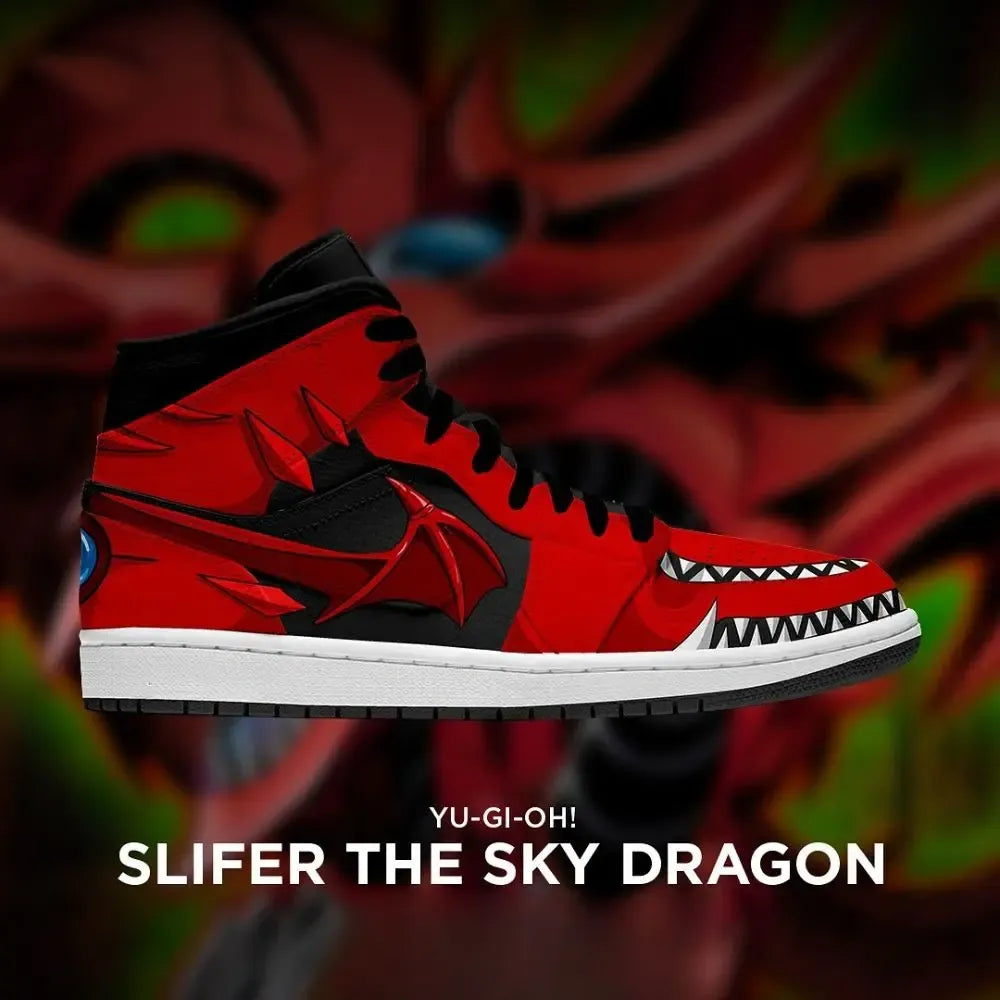 Slifer The Sky Dragon Yu-Gi-Oh Edition High Top Shoes