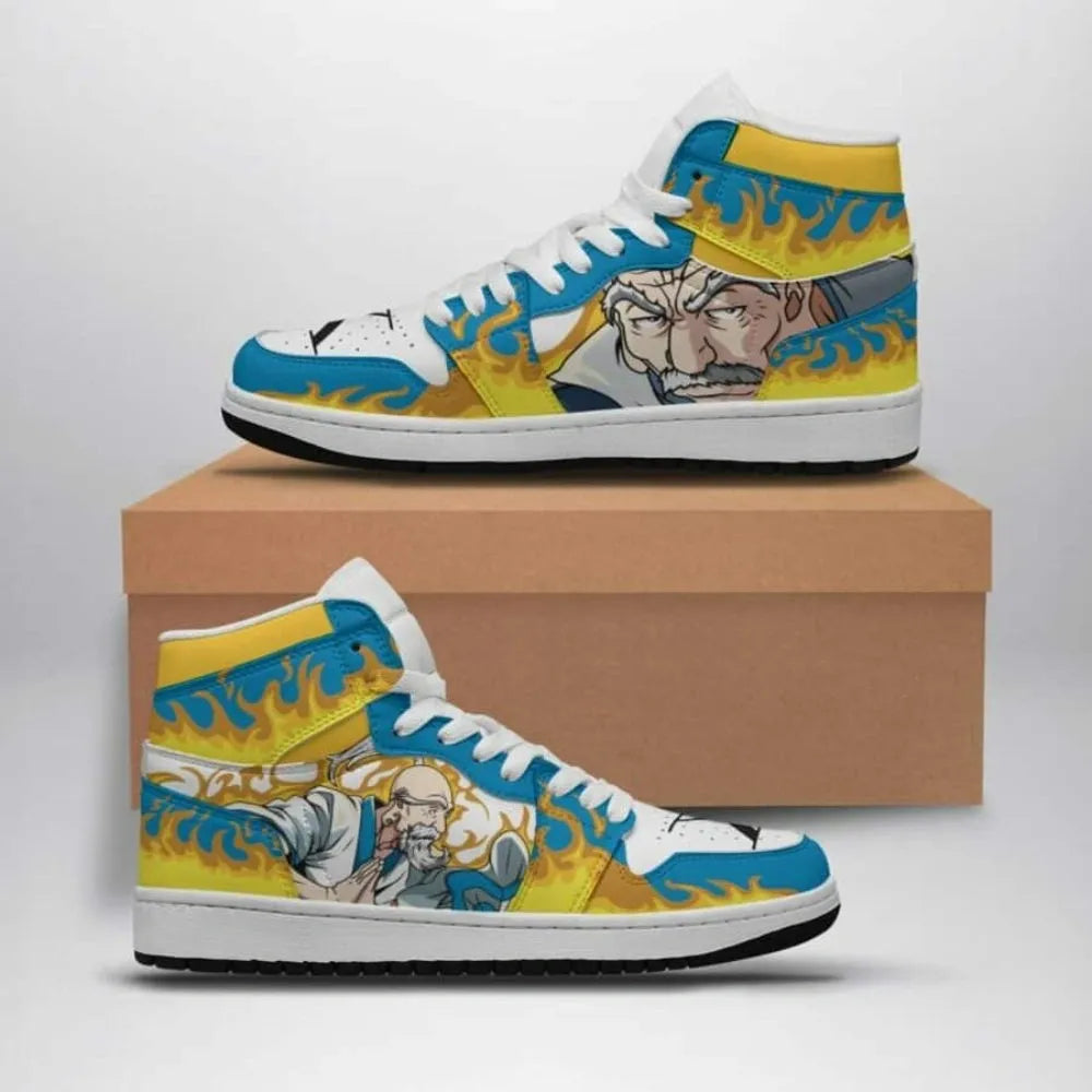 Netero Fire Hunter x Hunter Special High Top Shoes