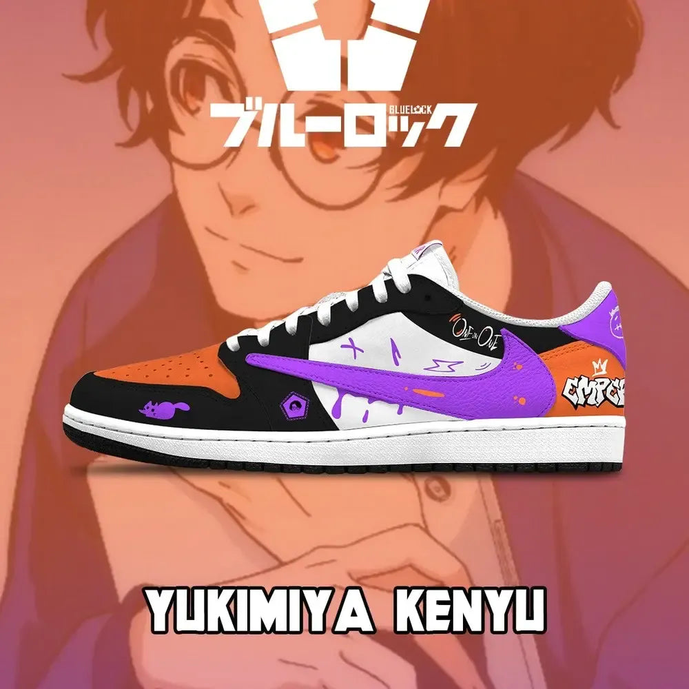 Yukimiya Kenyu V.2 Blue Lock Low Top Shoes