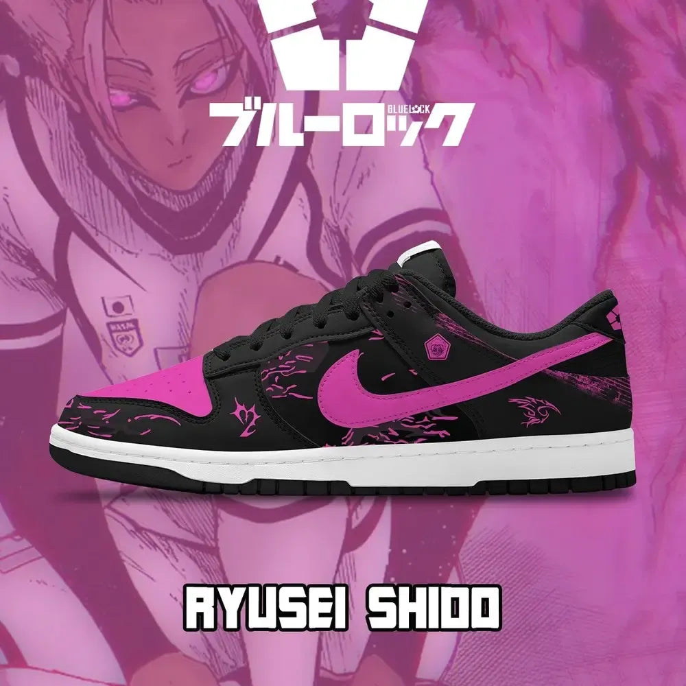 Ryusei Shido V.3 Blue Lock Low Top Shoes