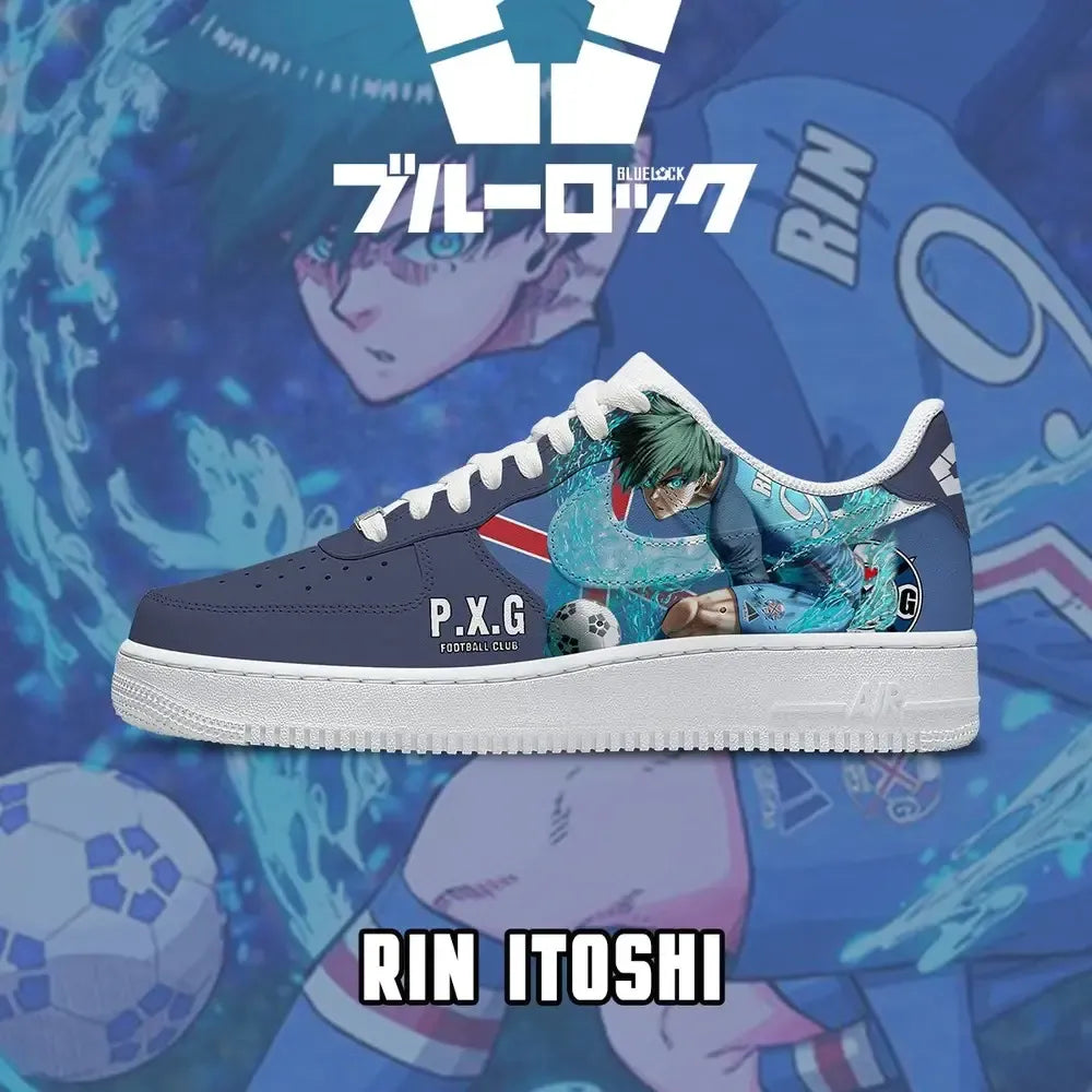 Rin Itoshi V.5 Blue Lock Low Top Shoes