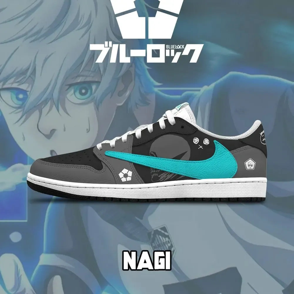 Seishiro Nagi V.1 Blue Lock Low Top Shoes