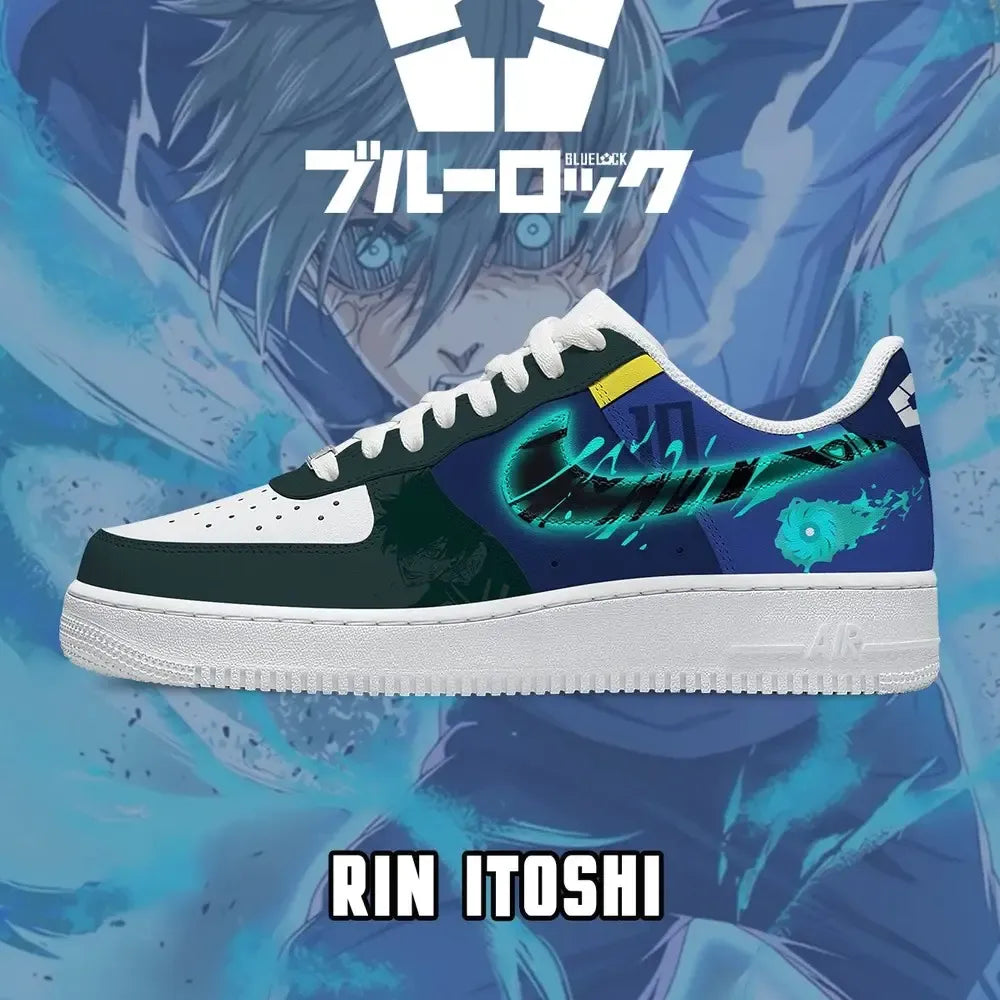 Rin Itoshi V.6 Blue Lock Low Top Shoes