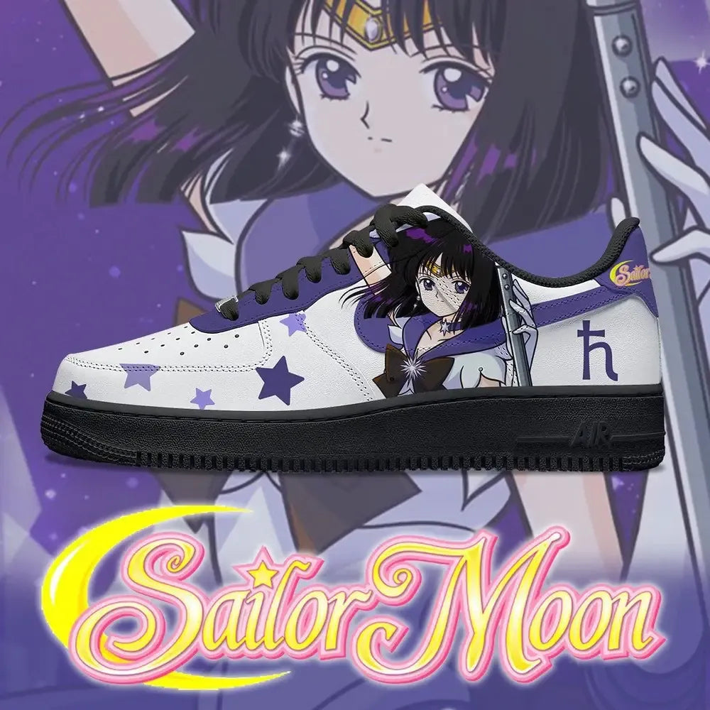 Hotaru Tomoe V.1 Sailor Moon Low Top Shoes