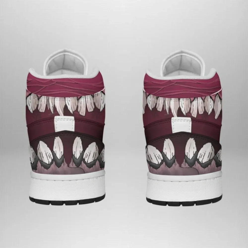 Sukuna Teeth Jujutsu Kaisen Special High Top Shoes