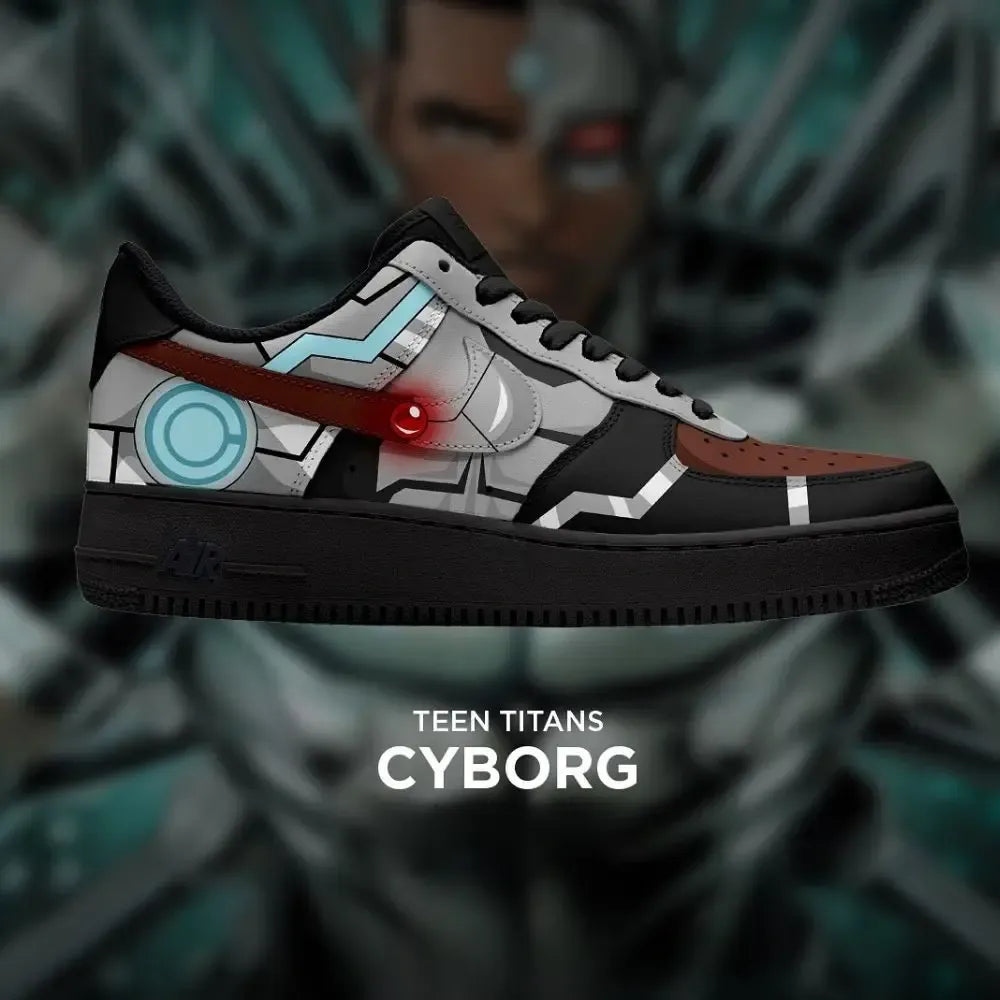 Cyborg Teen Titans Low Top Shoes