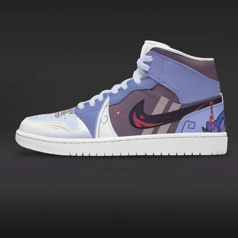 Ganyu Genshin Impact Edition High Top Shoes