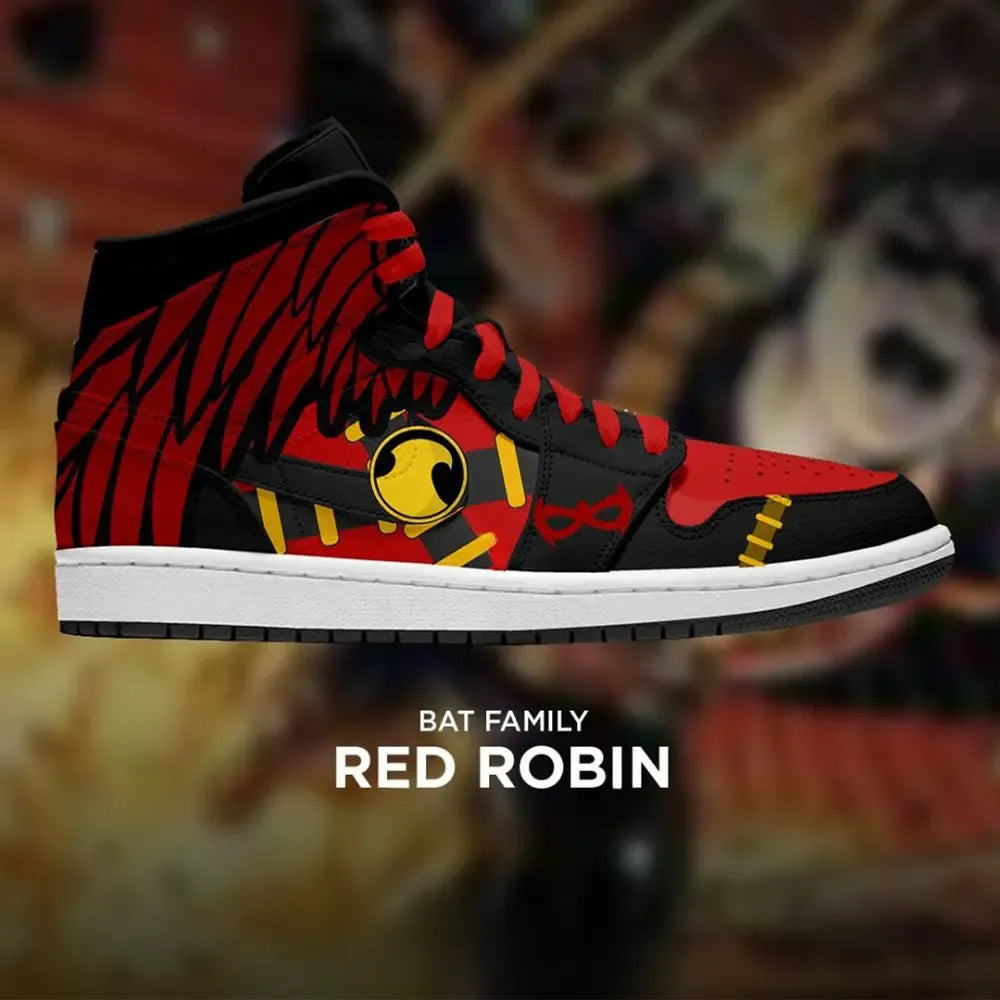 Red Robin Teen Titans High Top Shoes