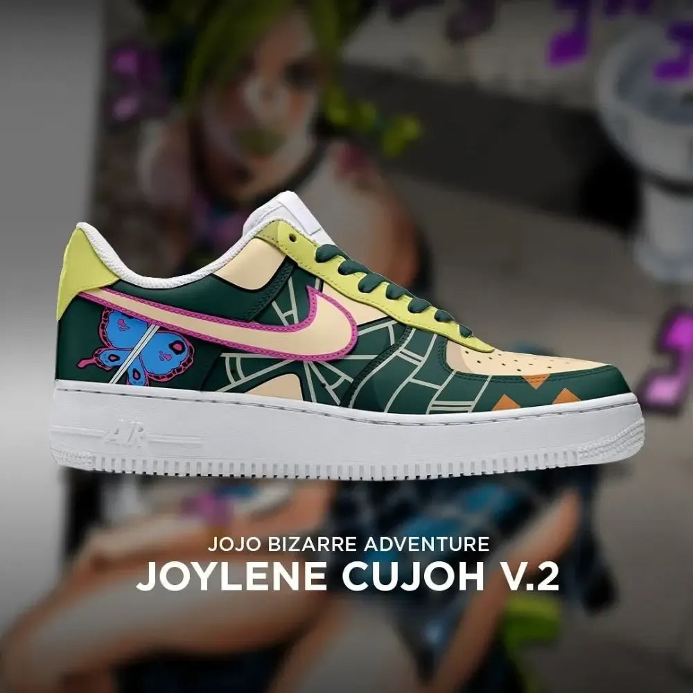 Joylene Cujoh V.2 Phantom JoJo's Bizarre Adventure Low Top Shoes