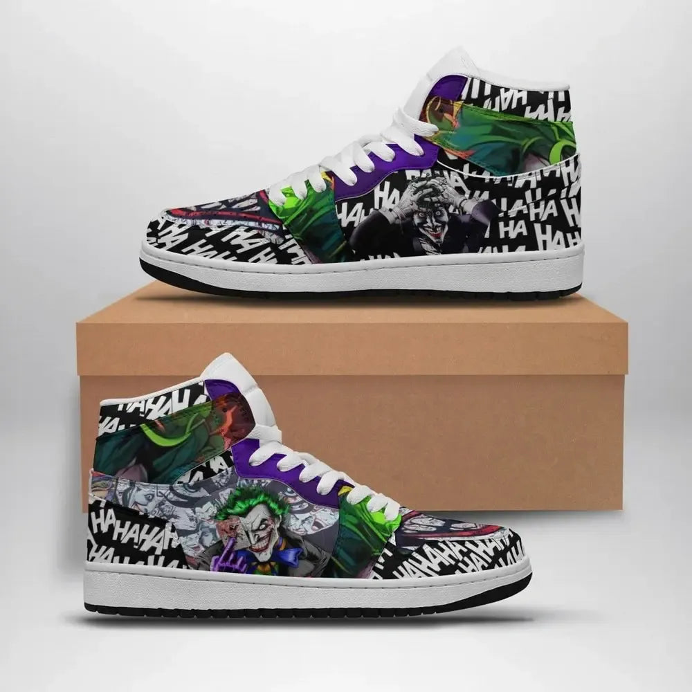 The Joker Dc Comics Special High Top Shoes
