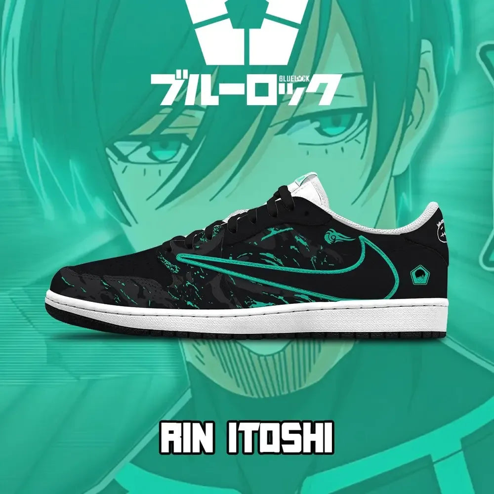 Rin Itoshi V.1 Blue Lock Low Top Shoes
