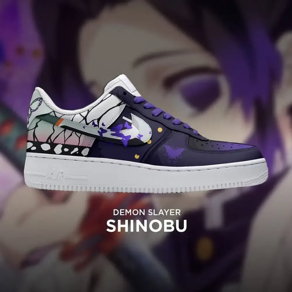 Shinobu Hashira Demon Slayer Low Top Shoes