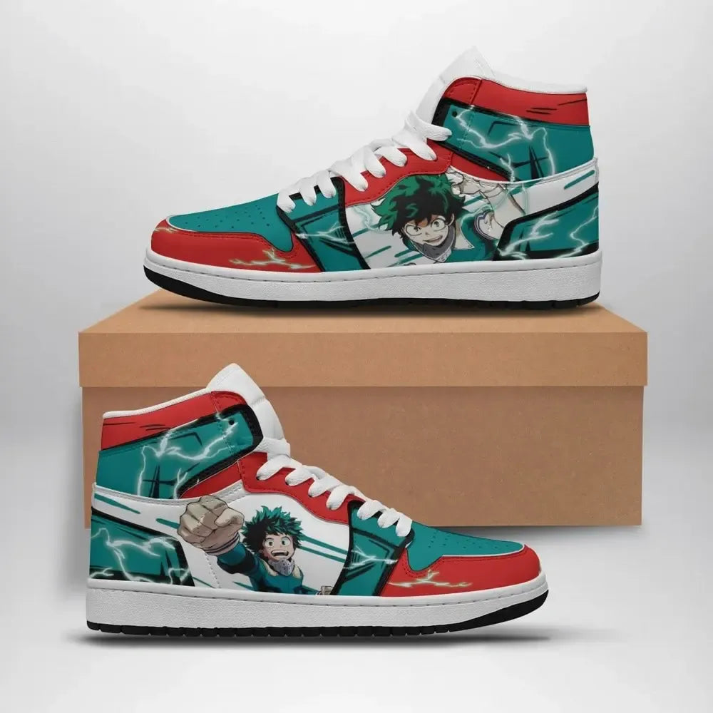 Deku My Hero Academia Special High Top Shoes