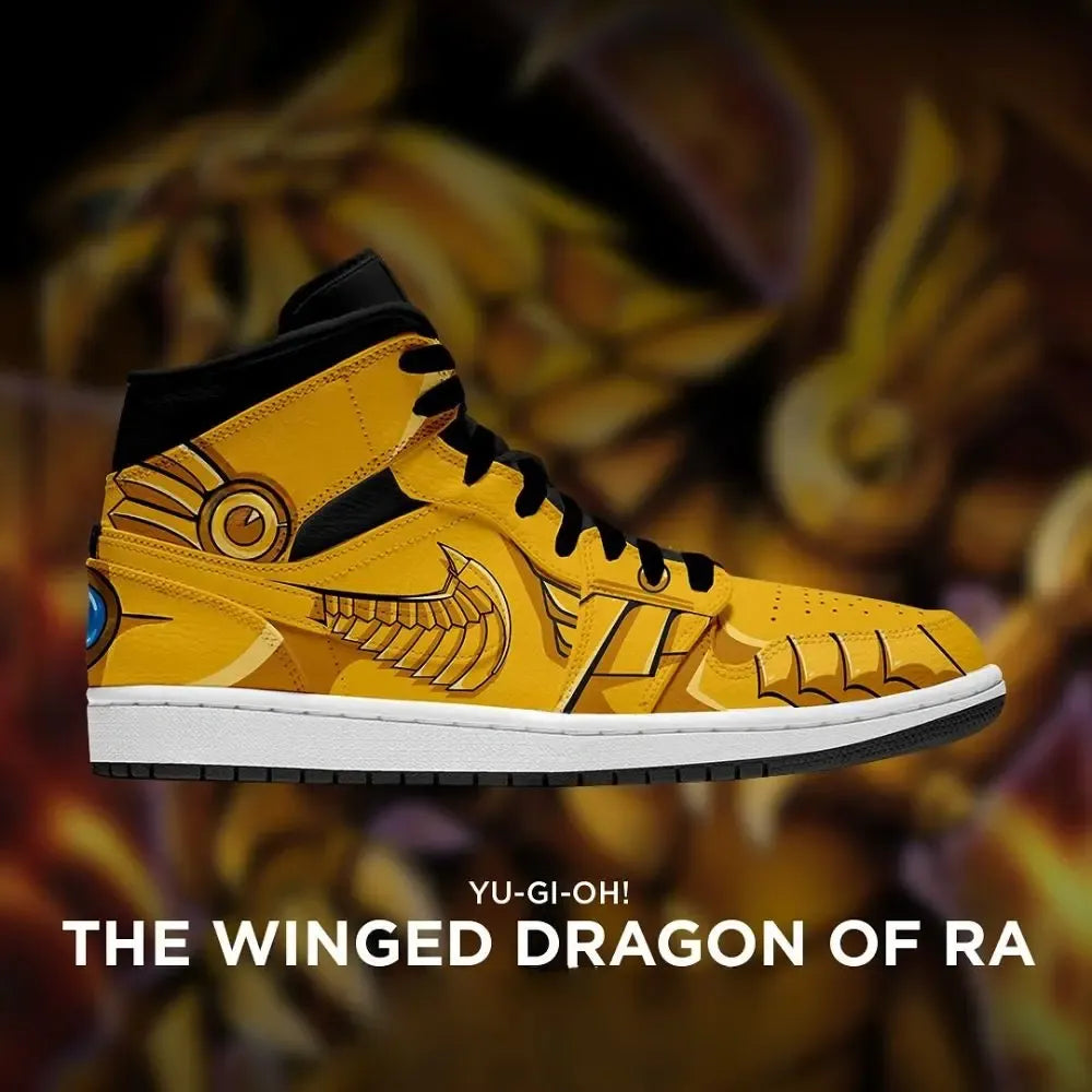 The Winged Dragon Of Ra Yu-Gi-Oh Edition High Top Shoes