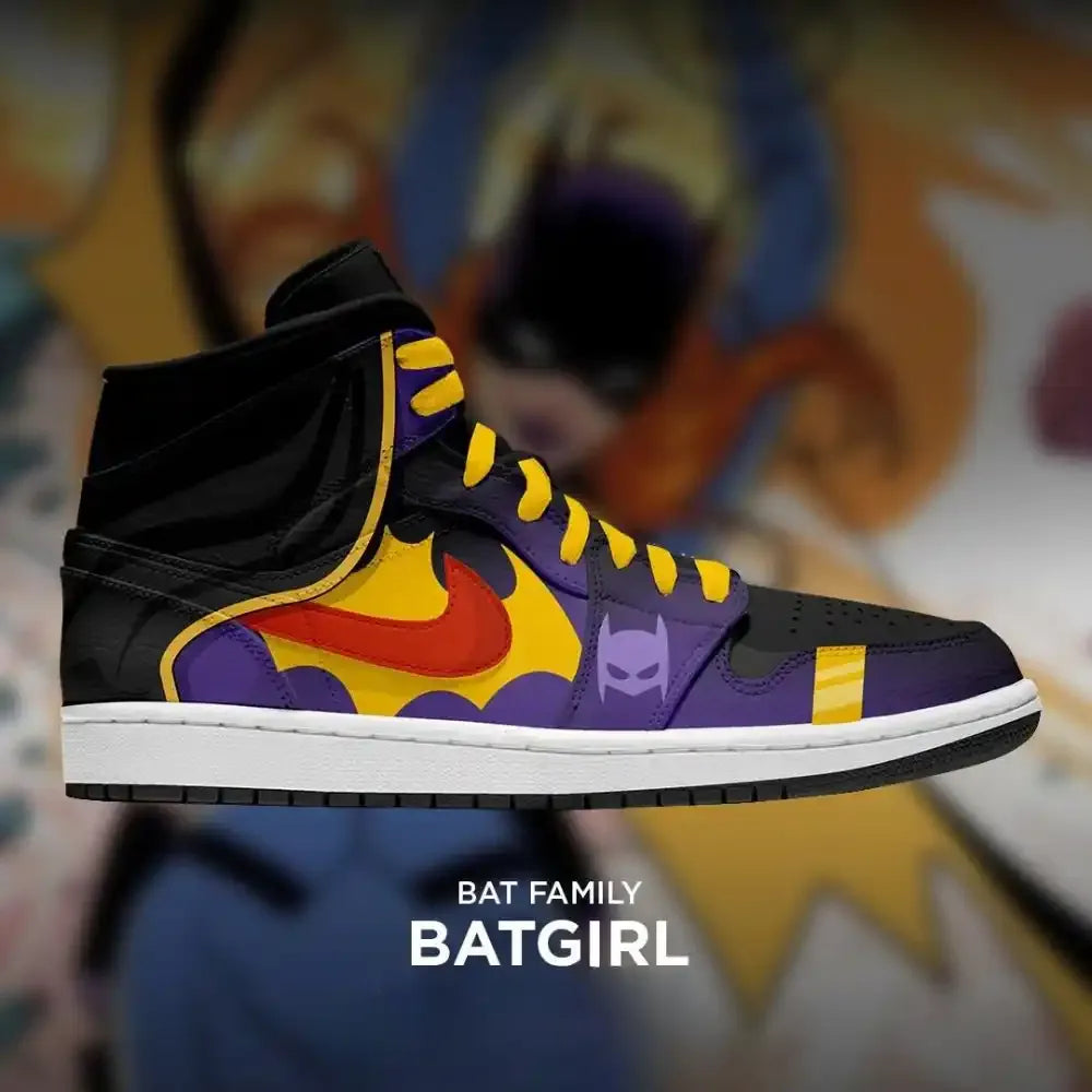 Bat Gril Batman Edition High Top Shoes