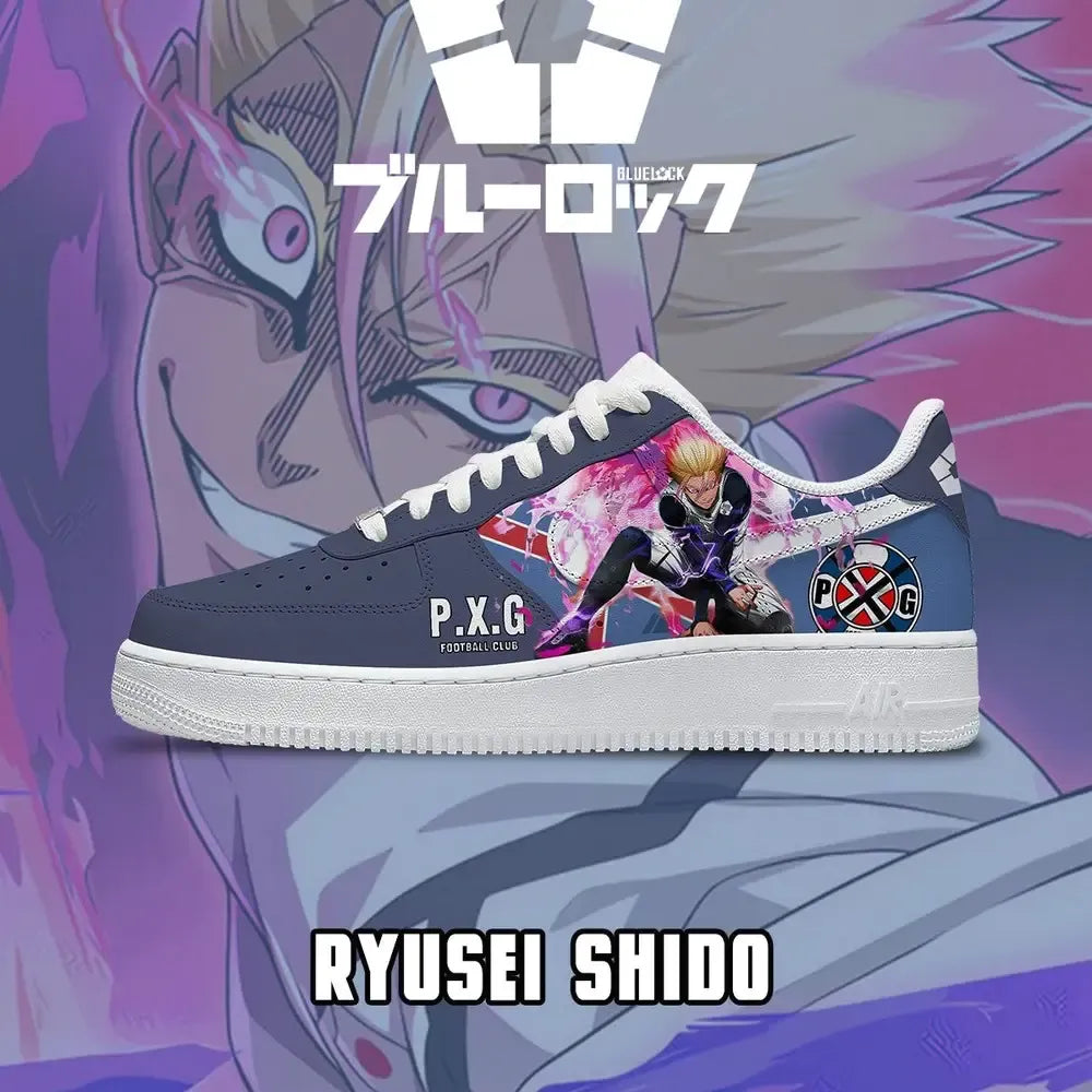 Ryusei Shido V.4 Blue Lock Low Top Shoes