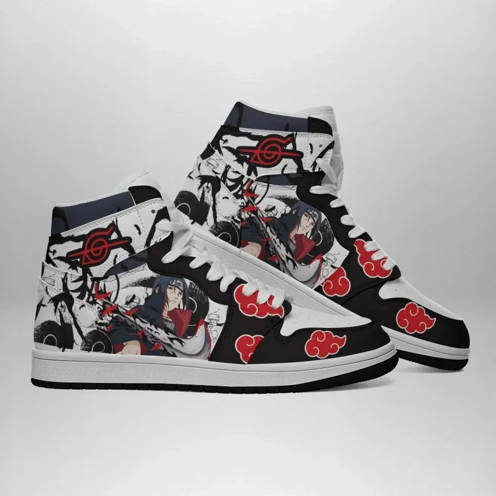 Itachi Clan Akatasuki High Top Shoes