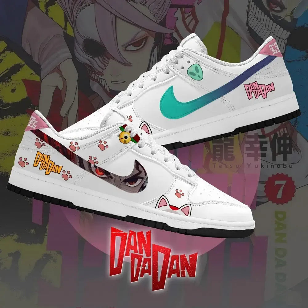 Okarun and Momo V.2 Dan Da Dan Limited Low Top Shoes